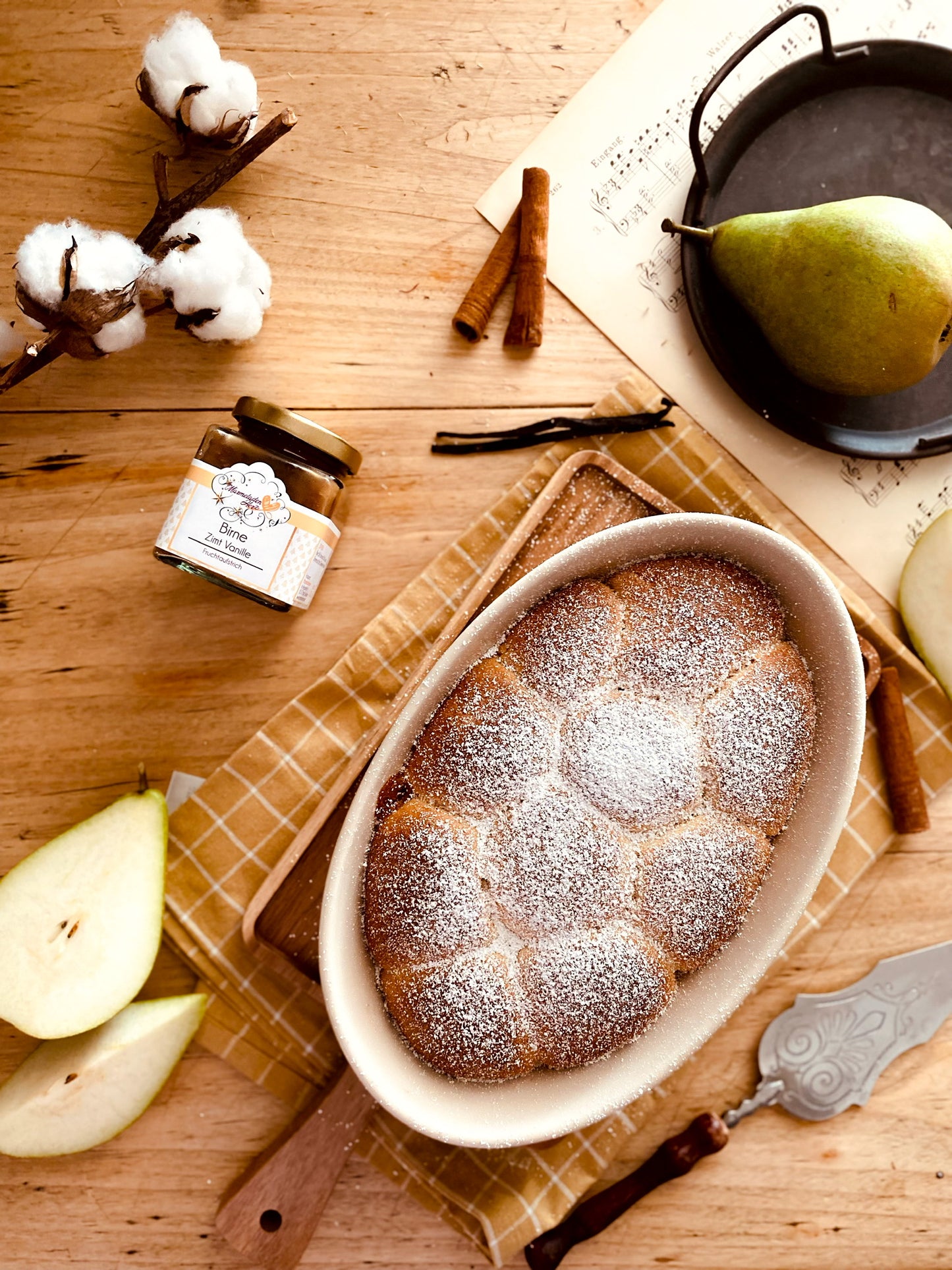 Birne Zimt Vanille Fruchtaufstrich