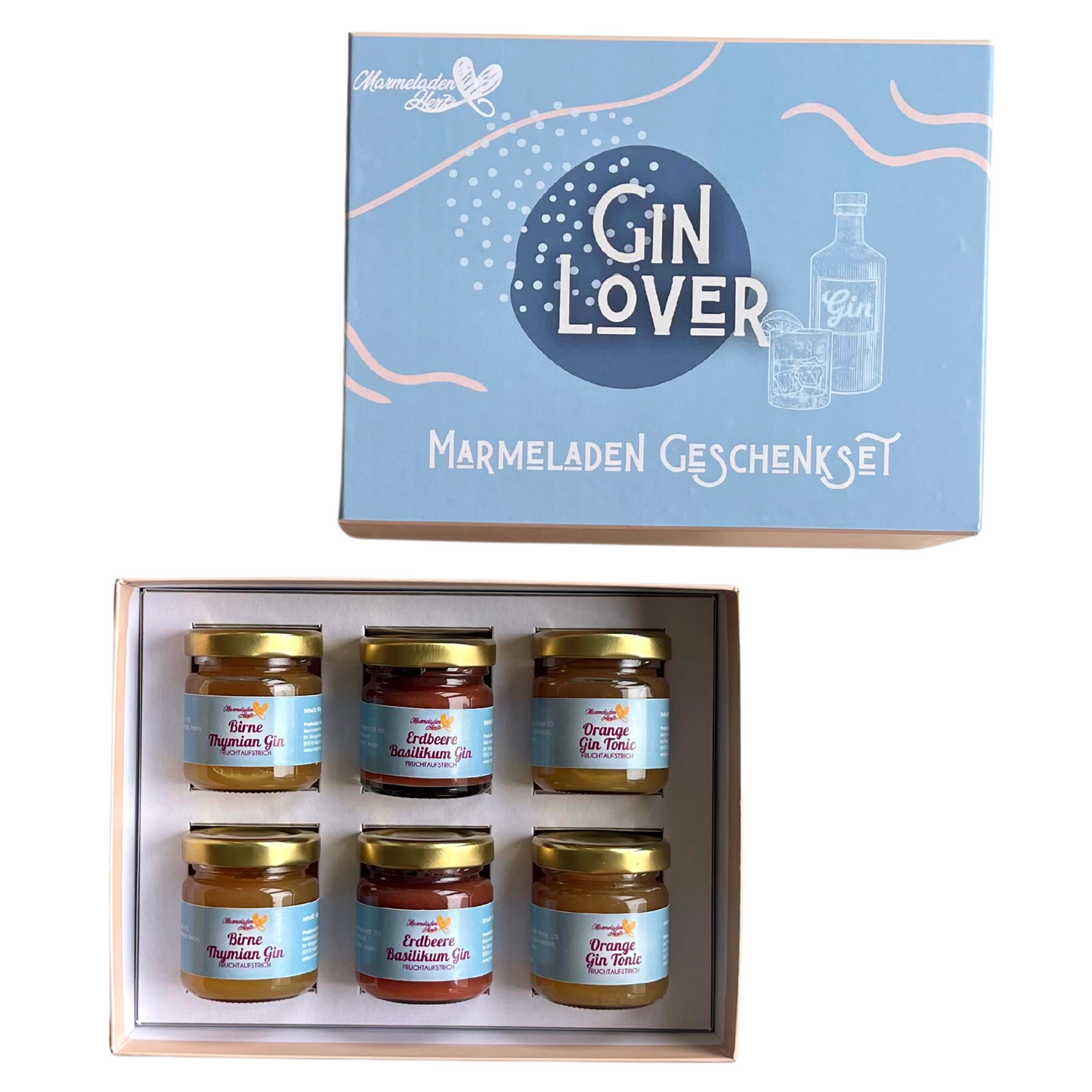 Geschenkbox "Gin Lover" 6x40g