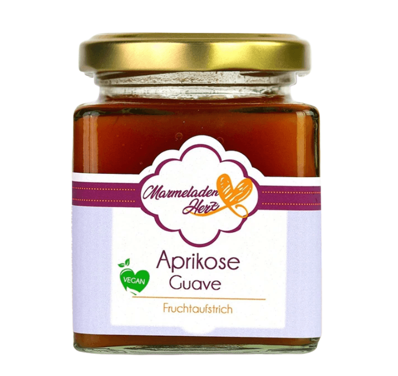 Aprikose Guave Fruchtaufstrich - Marmeladenherz