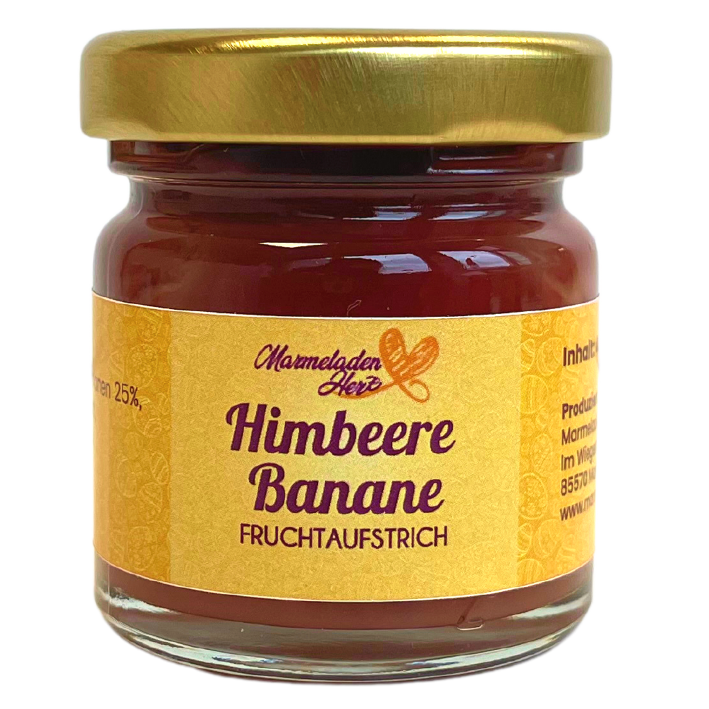 Mini Himbeere Banane Fruchtaufstrich 40g