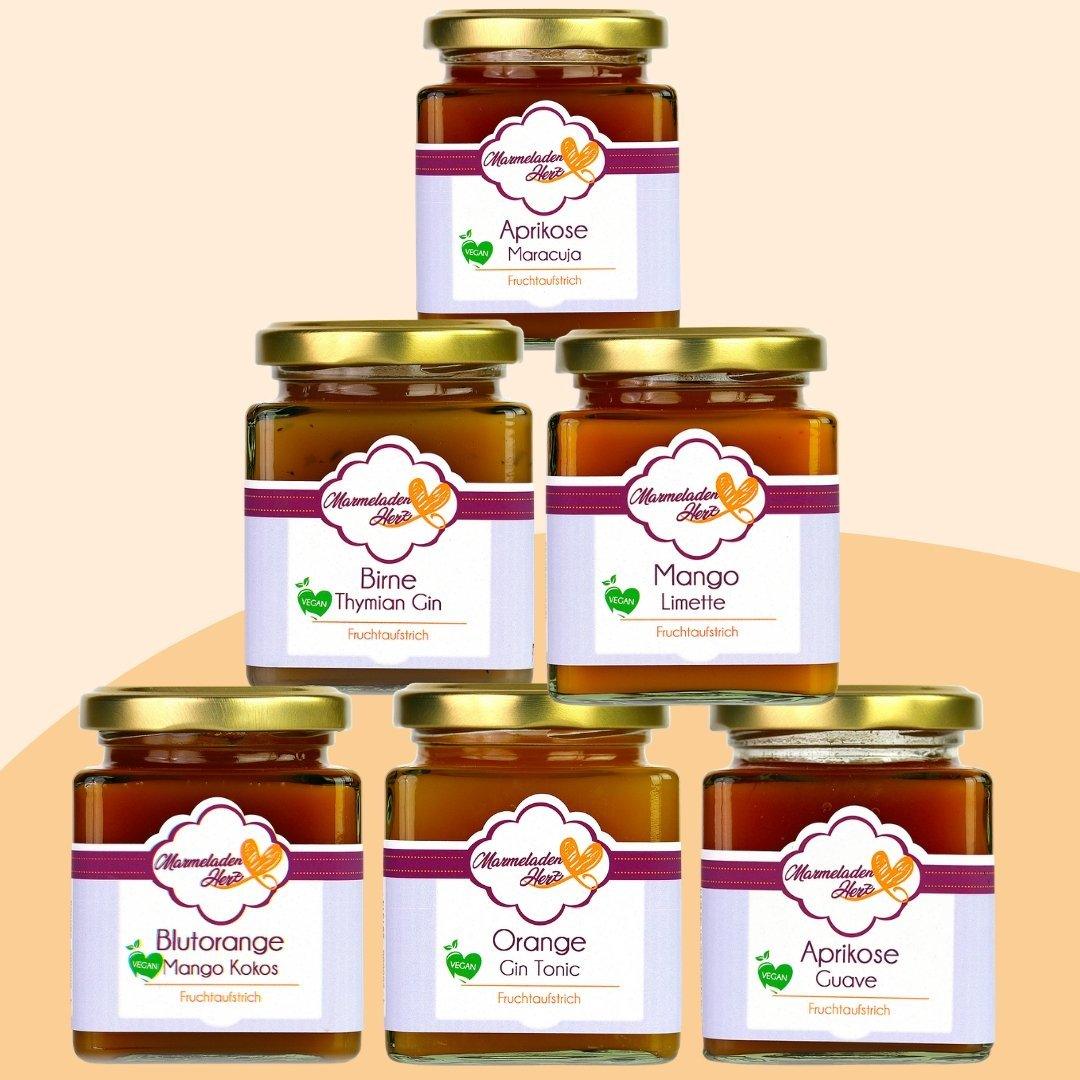 Marmeladenset "Bestseller Hell" 2 - Marmeladenherz